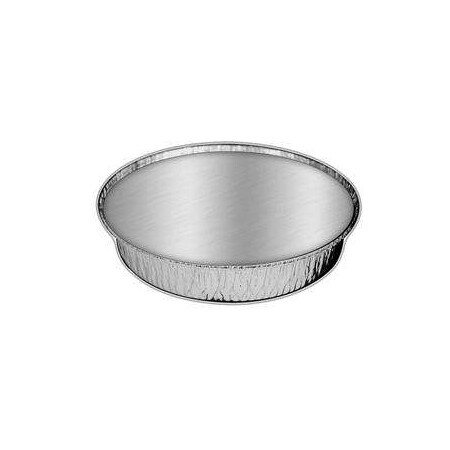 Handi-Foil Handi-Foil 7" Aluminum Round With Lid Combo, PK200 2047-25-200W